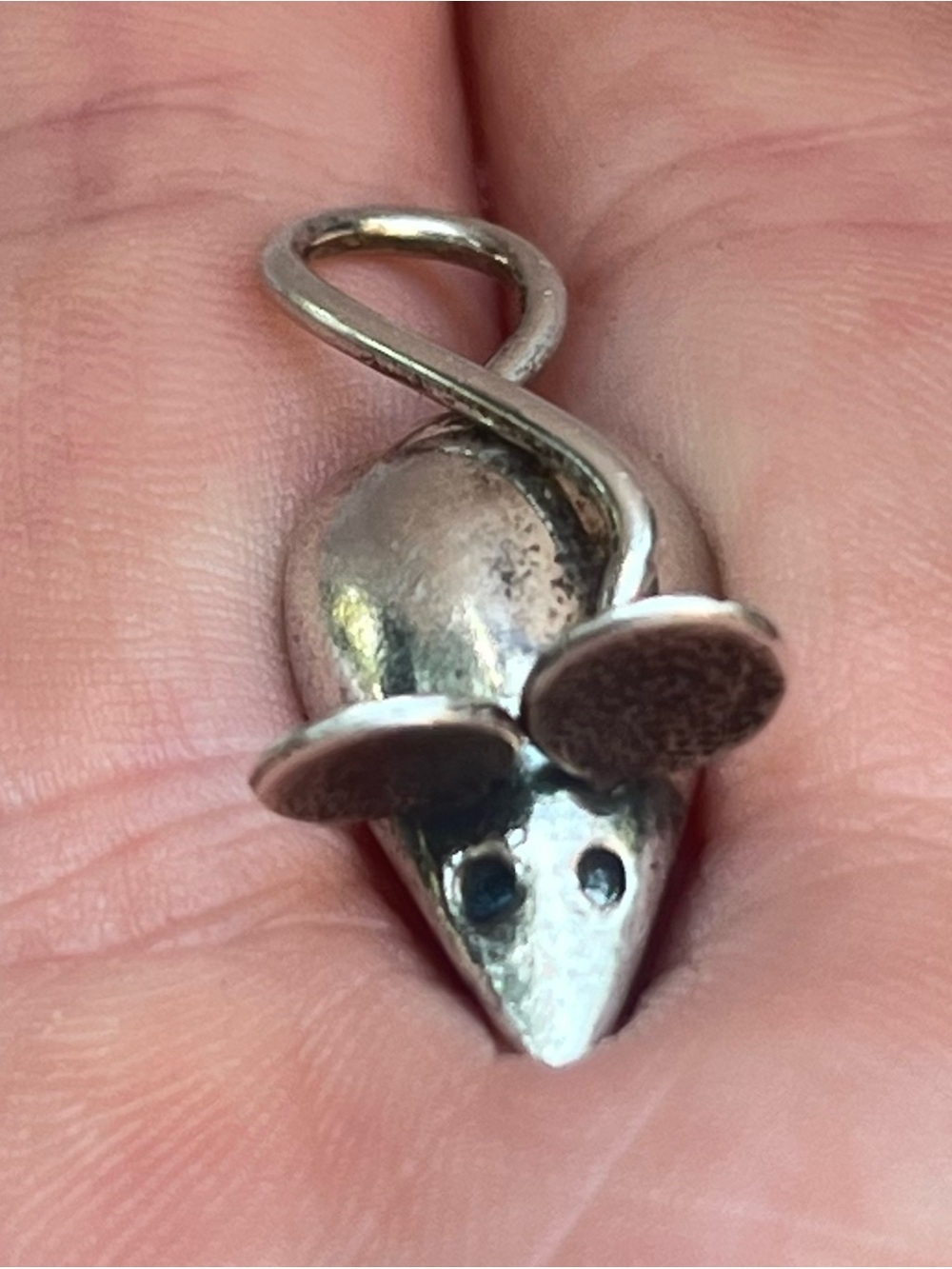Vintage Sterling Silver Mouse Pin by Beau Sterling